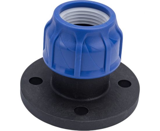 Фланец адаптер VALFEX ПНД пластиковый (фланцевое соединение) 63-2" 1210012763200 