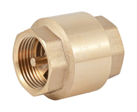 Обратный клапан PROFACTOR с латунным штоком, в/в 1"" PF CV 242 