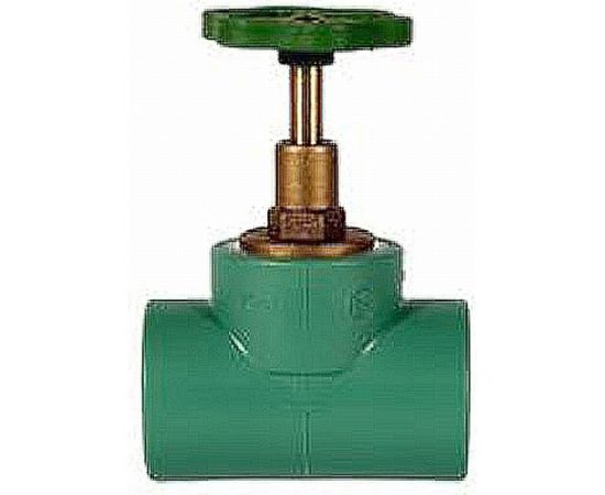 Вентиль Banninger прямой полипропиленовый зеленый - 20x3/4" 5RG1060H11 