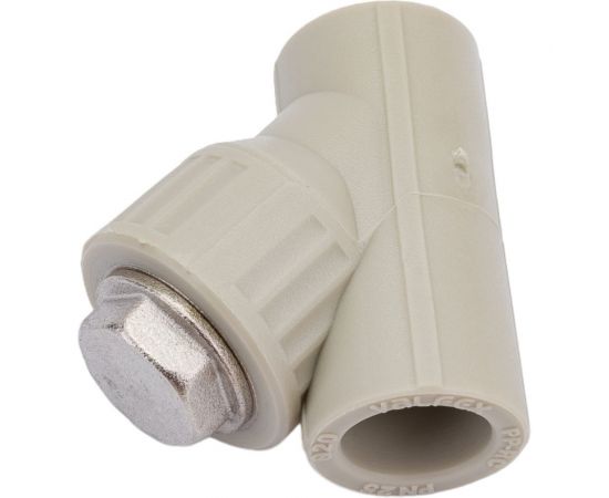 Сетчатый фильтр VALFEX PP-R Дн 20х45°, серый 10141020Г 036-0607 – изображение 2