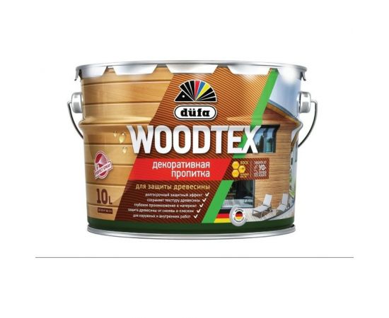 Пропитка Dufa Wood Tex венге, 10 л Н0000006318 – изображение 2