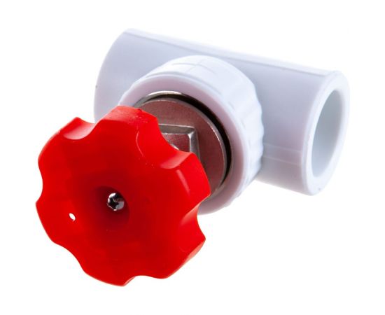 Запорный клапан VALFEX PP-R белый, 32х90° 10146032 127-0192 – изображение 2