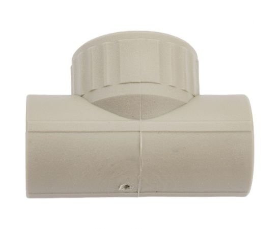 Тройник VALFEX PP-R серый комбинированный Дн 25х3/4 ВР 10127025Г 127-1095 – изображение 2