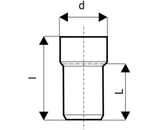Переход на металлическую трубу Ostendorf 40/40 мм 111900 – изображение 2