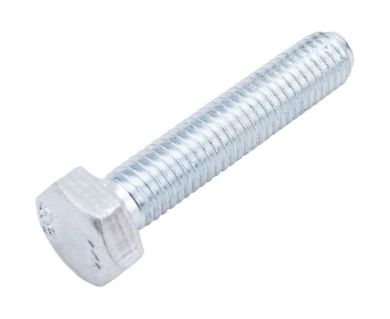 Болты МТК DIN 933 полная резьба 5.8 оцинк. 1 кг (примерно 57 шт) 8,0 x 40 114843 – изображение 2
