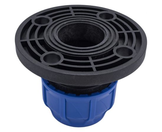 Фланец адаптер VALFEX ПНД пластиковый (фланцевое соединение) 63-2" 1210012763200 – изображение 2