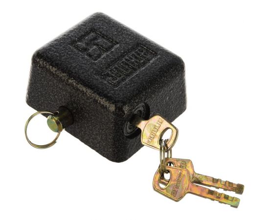 Навесной замок с закрытой дужкой 80 мм РОС 67093 – изображение 3