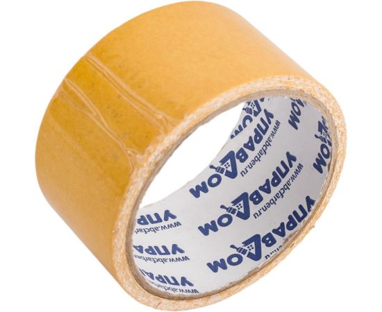 Двухсторонняя клейкая лента, укрепленная тканью УправДом 50 мм х 5 м 4100008438 – изображение 3