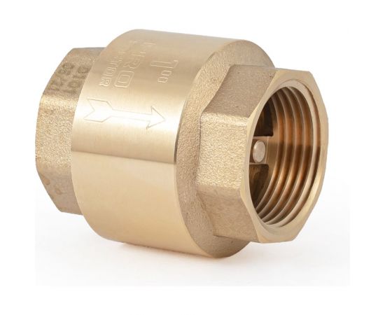 Обратный клапан PROFACTOR с латунным штоком, в/в 1"" PF CV 242 – изображение 3