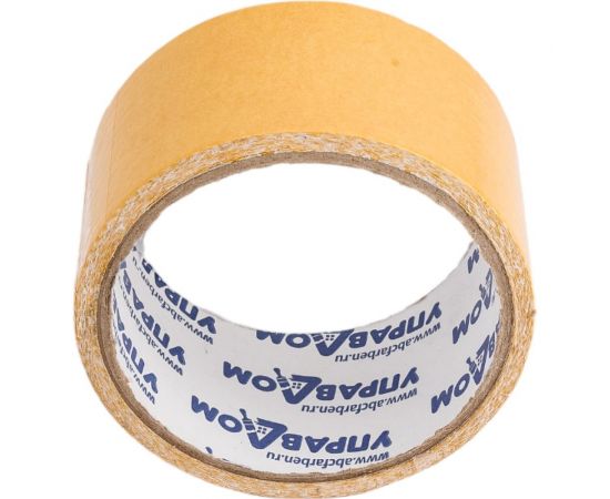 Двухсторонняя клейкая лента, укрепленная тканью УправДом 50 мм х 5 м 4100008438 – изображение 4