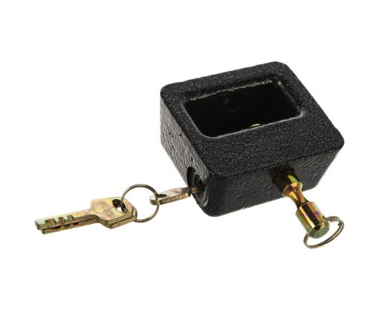 Навесной замок с закрытой дужкой 80 мм РОС 67093 – изображение 4