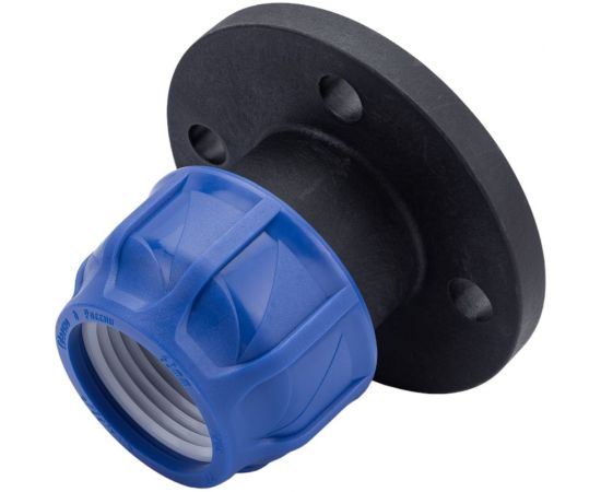 Фланец адаптер VALFEX ПНД пластиковый (фланцевое соединение) 63-2" 1210012763200 – изображение 4