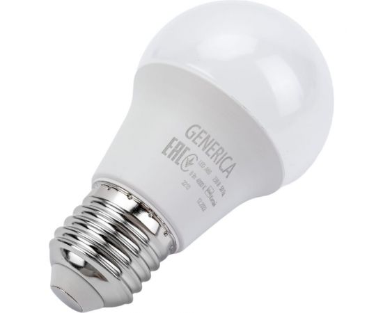 Светодиодная лампа GENERICA A60 груша 8Вт 230В 4000К E27 LL-A60-08-230-40-E27-G – изображение 5
