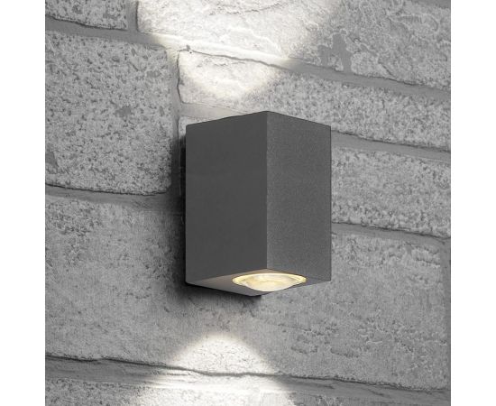 Уличный светодиодный светильник FERON DH055, 2x5W, 800Lm, 4000K, серый 48488 – изображение 5