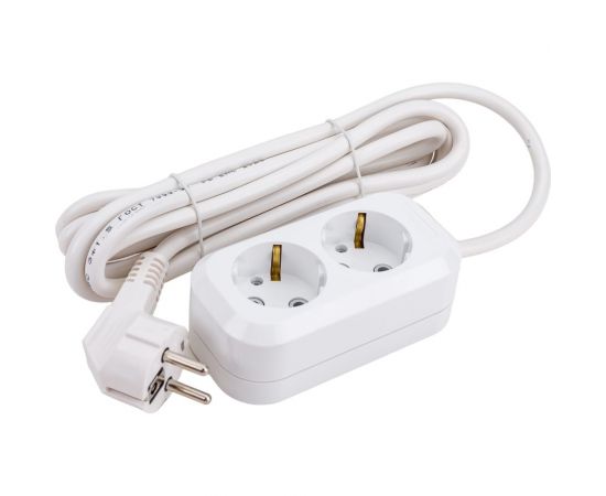 Удлинитель UNIVersal е-302а пвс 3/1,5 2гн. с заземлением, длина 3м (еврослот) 1718 