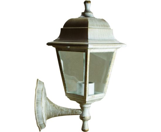 Светильник SVET НБУ 04-60-001 Леда белый под бронзу прозрачное стекло SV0604-0006 