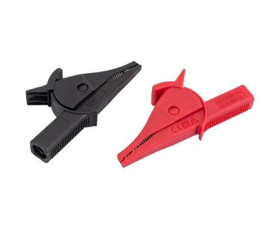 Щупы типа "крокодил" UNI-T UT-C04A красный/черный CAT III 1000V/CAT IV 600V 10A 00-00005631 