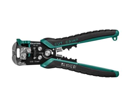 Стриппер KRAFTOOL TK-10 автоматический, многофункциональный, 0.05 - 10 мм2, 22639 