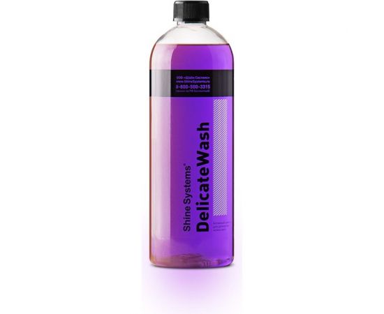 Активный шампунь для деликатной мойки авто Shine Systems DelicateWash, 750 мл SS643 
