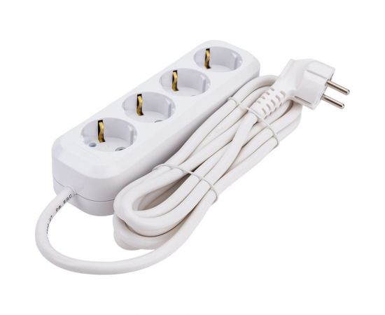 Удлинитель UNIVersal E-304A ПВС 3х1,5 4гн. с заземлением, длина 3м (еврослот) 1730 