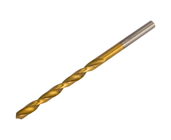 Сверло по металлу (10 шт; 3.8 мм; Р6М5; покрытие титан+кобальт) vertextools 666-03,8 