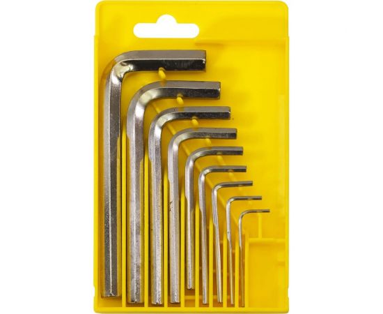 Набор шестигранников Энкор 9шт, пластиковый футляр 20889 