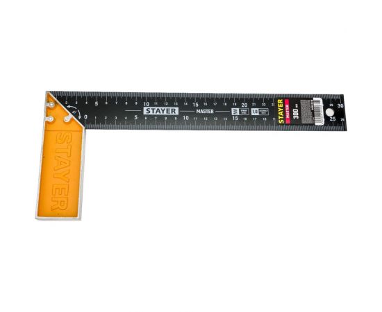Столярный угольник STAYER 300 мм со стальным полотном 3430-30_z02 