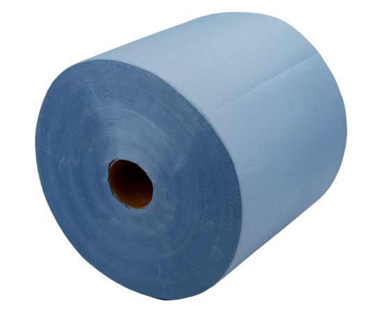 Нетканый протирочный материал Puretech W60 60г/м2, 1слой, синий, 36.5x32 см, 1000 л/рулон W60375 – изображение 2