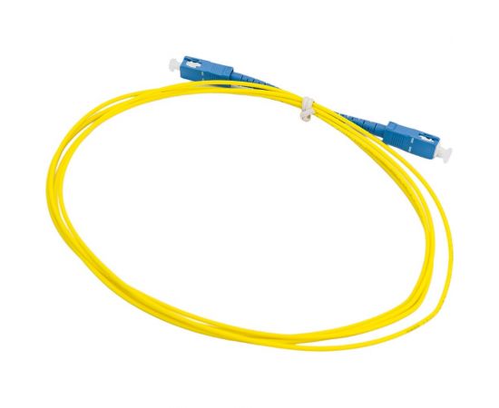 Соединительный волоконно-оптический шнур NIKOMAX желтый, 2м NMF-PC1S2C2-SCU-SCU-002 – изображение 2