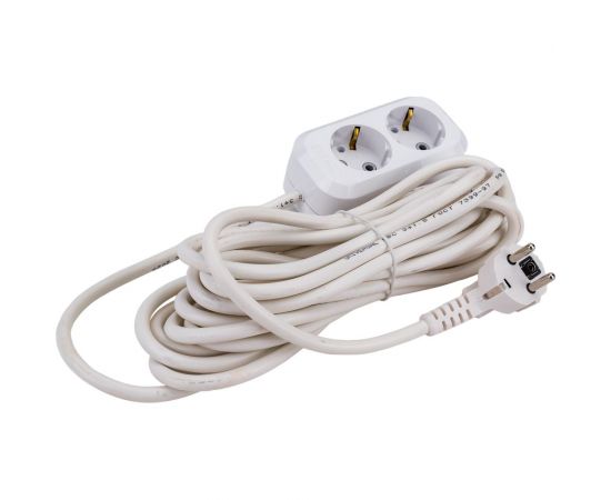 Удлинитель UNIVersal е-302а пвс 3/1,5 2гн. с заземлением, длина 7м (еврослот) 1720 – изображение 2