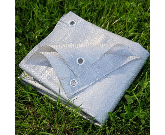 Тент универсальный укрывной 2x3 м, полипропилен 60 г/м2, с люверсами ООО Миротент ЦБ-00033416 – изображение 3