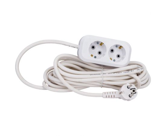 Удлинитель UNIVersal е-302а пвс 3/1,5 2гн. с заземлением, длина 7м (еврослот) 1720 – изображение 3