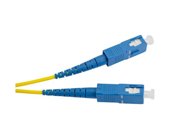 Соединительный волоконно-оптический шнур NIKOMAX желтый, 2м NMF-PC1S2C2-SCU-SCU-002 – изображение 3