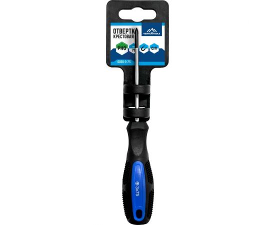 Крестовая отверкта vertextools 3x75 мм, ph0 0050-3-75 – изображение 3