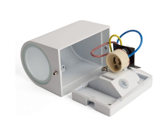 Садово-парковый светильник FERON 230V GU10, DH014, белый (на стену) 48339 – изображение 4