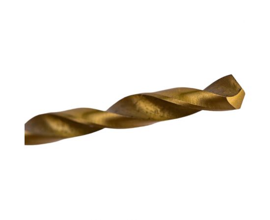 Сверло по металлу (10 шт; 3.8 мм; Р6М5; покрытие титан+кобальт) vertextools 666-03,8 – изображение 4