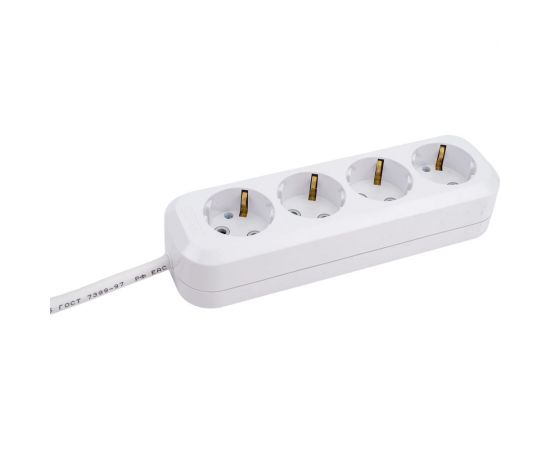 Удлинитель UNIVersal E-304A ПВС 3х1,5 4гн. с заземлением, длина 3м (еврослот) 1730 – изображение 4