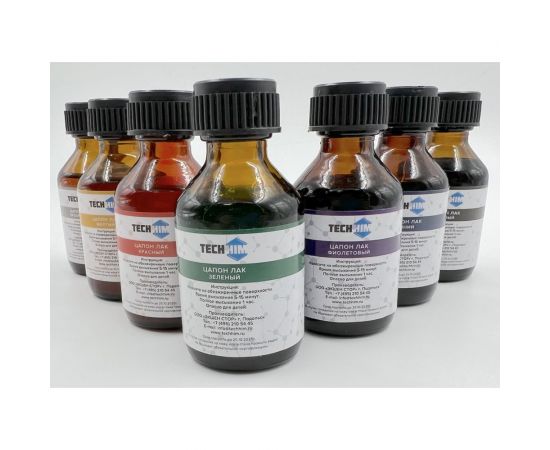 Цапон лак чёрный 30 мл, стекло TECHHIM TH-TSAP-BK-30 – изображение 4