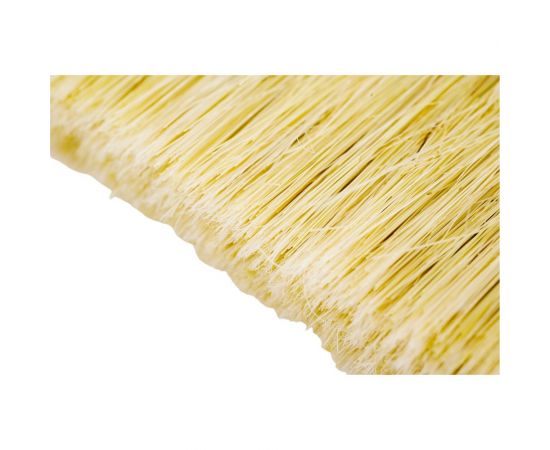 Плоская кисть Петрович 100 мм, светлая натуральная щетина, пластиковая ручка 4100000703 – изображение 4