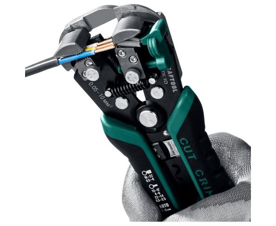 Стриппер KRAFTOOL TK-10 автоматический, многофункциональный, 0.05 - 10 мм2, 22639 – изображение 5