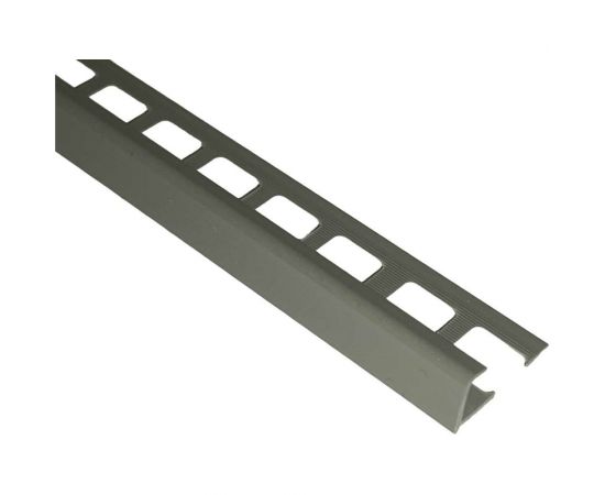 Профиль для плитки наружный DECONIKA 8 мм 2.5 м 005-G Серый глянец Д-Пл8-Н 005-G СЕР Г 