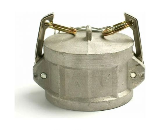 Алюминиевый камлок TITAN LOCK типа DC серия ""EcoLine"", заглушка для ниппеля 1"", TL100DCAL-EL 