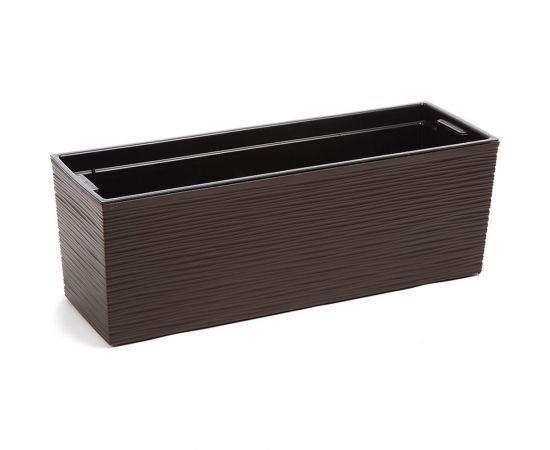 Цветник с вкладышем LAMELA Sp.z o. BEGONIA dluto 627 19х56х19.5 см, мокко 044944 