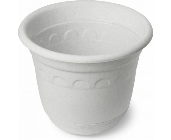 Горшок Колывань с поддоном Martika 6.7 л, диам. 26 см, мрамор С95М 