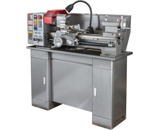 Токарный станок по металлу без СОЖ на подставке JET BD-11G 50000915M 