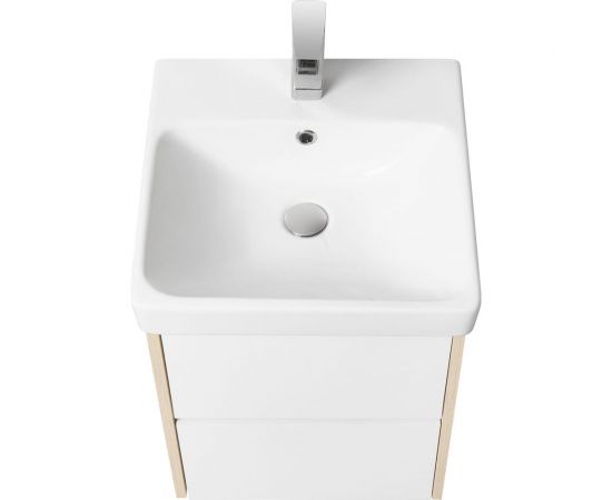 Тумба AQUATON Сканди 45 белый/дуб Верона, под умывальник Адриана-45 1A251601SDB20 00065163 – изображение 2