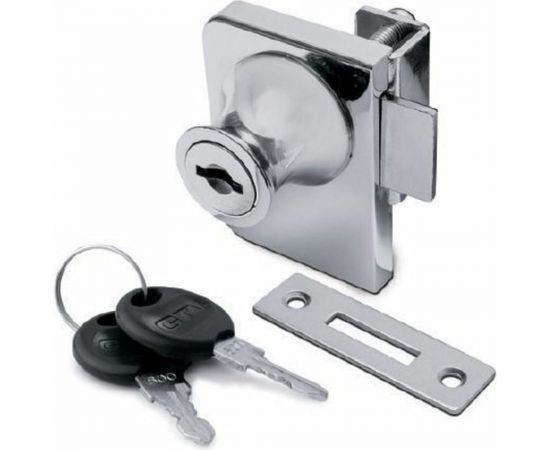 Замок для стекла MFK-TORG 2 двери Z/S035333901 409 Z/S0103 – изображение 2