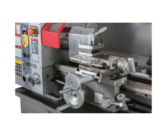 Токарный станок по металлу без СОЖ на подставке JET BD-11G 50000915M – изображение 2