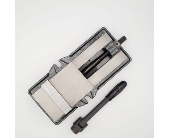 Тиски ТЕХНОРЕАЛ станочные, прецизионные 100 мм, QM16 МА320300610 – изображение 2