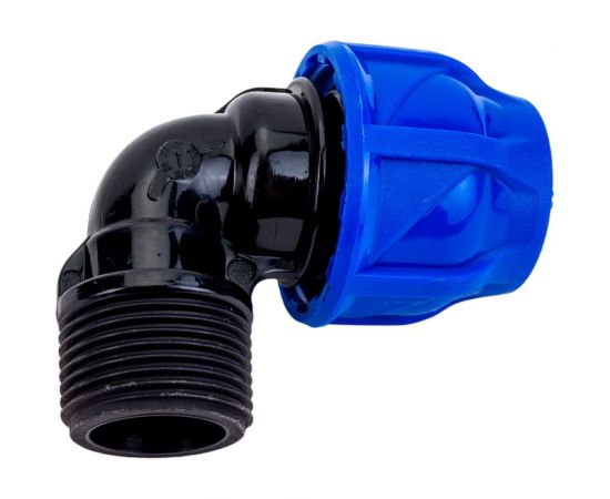 Отвод разъемный наружная резьба CN-TB ПНД 20x3/4" TEBO 017030703 – изображение 3